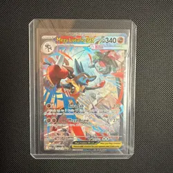 Mega Lucario EX 179/132 Full Art Rare Near Mint Fresh Pull Pokemon Card - Image 1
