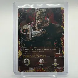Resident Evil Deck Building Game Nemesis T-Type MA-007 Infected Card Bandai - Image 3