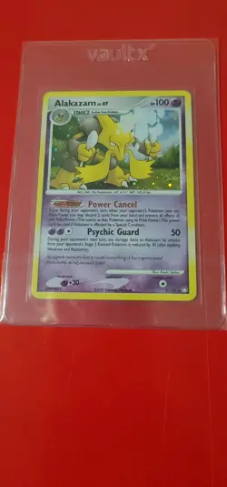 Pokemon Alakazam TCG Holo Rare Card 2/123 D&P: Mysterious Treasures - Image 2
