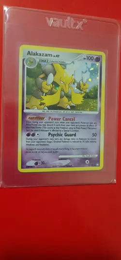 Pokemon Alakazam TCG Holo Rare Card 2/123 D&P: Mysterious Treasures - Image 3