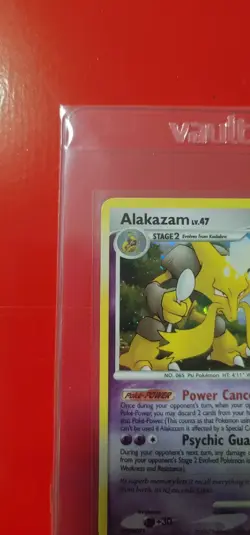Pokemon Alakazam TCG Holo Rare Card 2/123 D&P: Mysterious Treasures - Image 4