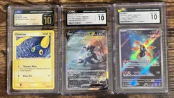 Graded Pokemon Card Lot- 3 CGC 10 Graded Cards As Shown - Image 1