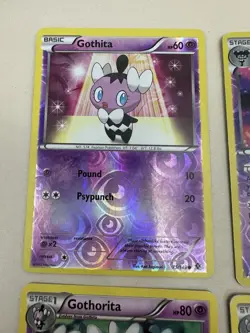 GOTHITA, GOTHORITA, & GOTHITELLE LOT OF POKEMON CARDS - SET BUILDING 16 CARDS - Image 2