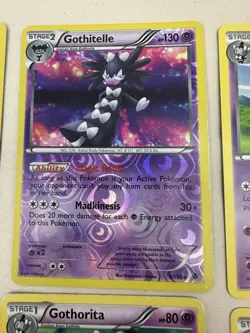GOTHITA, GOTHORITA, & GOTHITELLE LOT OF POKEMON CARDS - SET BUILDING 16 CARDS - Image 3