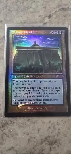 Bolas's Citadel (Retro Frame) Love Your LGS Promo Foil Rare Legendary Artifact - Image 1