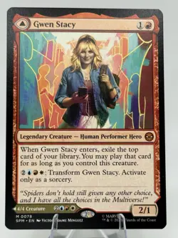 Magic: The Gathering - Gwen Stacy Marvel's/Ghost Spider - Spider-Man Regular NM - Image 1