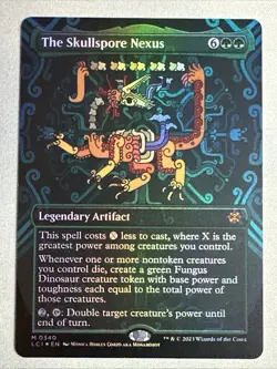 MTG / The Skullspore Nexus / LCI / #340 / FOIL (Borderless) / Mythic / NM - Image 1