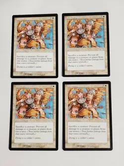 MTG Playset 4x Martyr's Cause (Urza's Legacy/White/U) - BGM - Image 1
