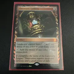 Chromatic Lantern Masterpiece Kaladesh Inventions Foil MTG Magic Gathering NM - Image 1