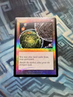 MTG Foil Crucible of Worlds NM Unplayed Judge Promos - Image 1