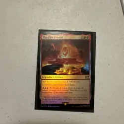 The Fire Crystal 0135 Final Fantasy Foil MTG - Image 1