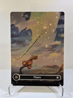 MTG Plains (0367) (Borderless) (Galaxy Foil) L Edge of Eternities - Image 1
