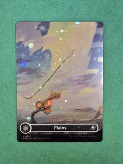 MTG Plains (0367) (Borderless) (Galaxy Foil) L Edge of Eternities - Image 3