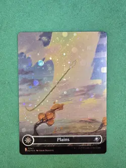MTG Plains (0367) (Borderless) (Galaxy Foil) L Edge of Eternities - Image 5