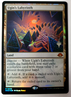 MTG: Modern Horizons 3 - Ugin's Labyrinth - FOIL Promo Mythic - #0233 NM - Image 1
