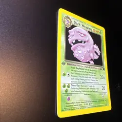 Dark Weezing 1st Edition Holo WOTC 2000 Team Rocket 14/82 NM Pokemon - Image 4