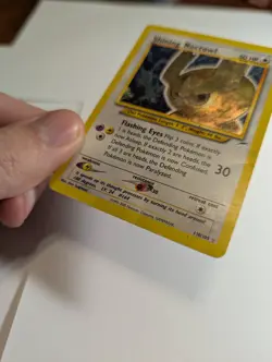 Pokemon Shining Noctowl TCG 110/105 Neo Destiny Holo Rare MP - Image 3
