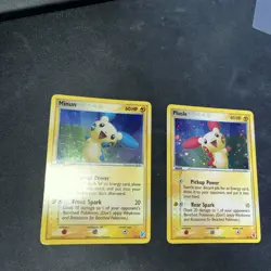 pokemon Minun And Plusle 6/12 Ex Trainer Kit 2: Plusle & Minun Holo MP - Image 2