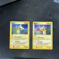 pokemon Minun And Plusle 6/12 Ex Trainer Kit 2: Plusle & Minun Holo MP - Image 5