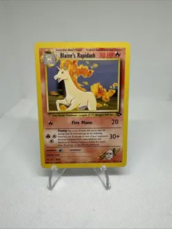 Blaine's Rapidash - Pokemon TCG - Gym Challenge - 33/132 - 2000 - English - Image 1