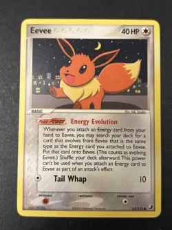 Pokemon 2005 EX Unseen Forces Eevee 55/115 NM - Image 1