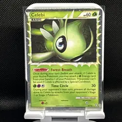 Celebi 92/102 Holo HGSS Triumphant Prime Pokemon TCG - Image 1