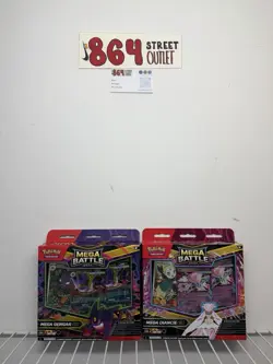 Pokemon Mega Battle Deck Set of 2 (1 of each) Gengar/Diancie ex English IN HAND - Image 1
