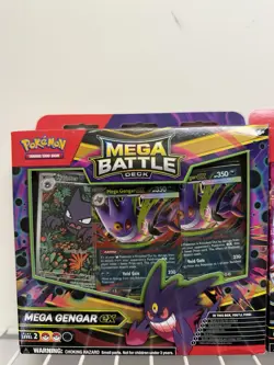 Pokemon Mega Battle Deck Set of 2 (1 of each) Gengar/Diancie ex English IN HAND - Image 2