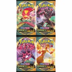 Pokemon Sword & Shield Darkness Ablaze Booster Pack 174-80712 - Image 1