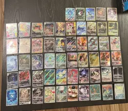 Pokemon TCG EX/Full Art/Gold/Art/illustration Rare 381 card lot - Image 1