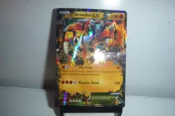 Pokemon Card XY Primal Clash Groudon EX 85/160 - Image 1