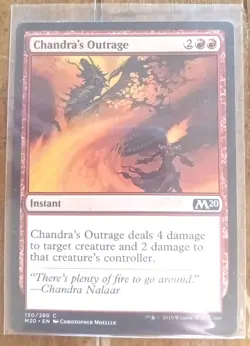 Chandra's Outrage - MtG - #130 Red Common Instant - Great Condition ! - Image 1