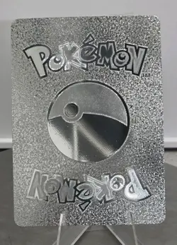 Pokemon Gengar VMAX 320hp Gigantamax Silver Foil Fan Art Collector Card TCG - Image 2