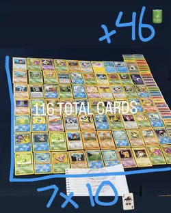 POKEMON WOTC VINTAGE 116 CARD LOT! USED & UNSLEEVED NOTHING CRAZY - Image 4