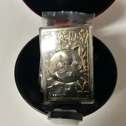 VTG 1999 Pokemon Burger King Limited Edition 23K Gold Plated Jigglypuff Card COA - Image 2