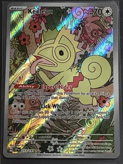 Pokemon Card TCG - Kecleon 213/191 Illustration Rare Surging Sparks Near Mint - Image 1