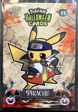 Pikachu (Naruto) #26 - Circle Holo - Collectoons Halloween 2025 - Pokemon Card - Image 4