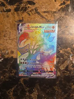 Pokemon Urshifu VMAX Battle Styles Secret Rainbow Card 167/163 Single Strike - Image 3