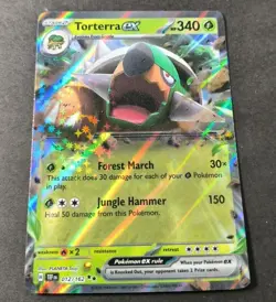 Pokemon Temporal Forces Torterra EX Ultra Rare Card 012/162 NM - Image 1