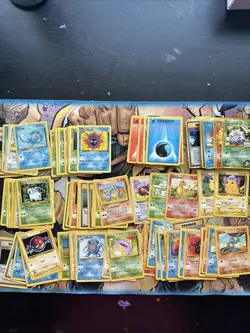 1999 Pokemon Base Set/Pocket Monsters 100+ Card Bulk Lot - Image 1