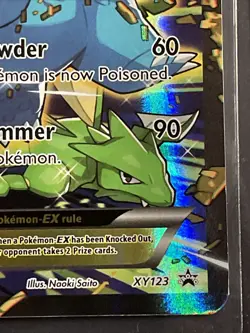 Venusaur EX XY123 Pokemon XY Promo Ultra Rare Card XY TCG Black Star Promo - Image 5
