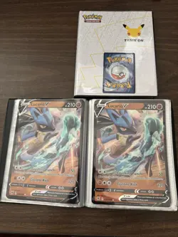 Pokemon Jumbo TCG Mimikyu Ex, Blastoise Ex, Lucario V new lot of 47 cards - Image 3
