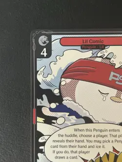 Vibes Tcg PSA NYCC Exclusive 2025 Promo Lil Comic Penguin Card - Image 2