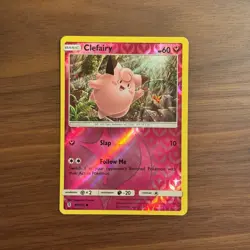 Clefairy Reverse Holo 88/145 NM Guardians Rising 2017 Pokemon Card TCG - Image 1