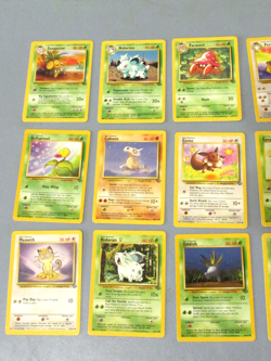 POKEMON JUNGLE SET 1999 /64 19 DIFFERENT CARDS, COMPLETE YOUR SET LOT - Image 2