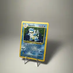Pokemon TCG Blastoise Holo Unlimited Rare Card Base Set 2/102 MP/LP - Image 1