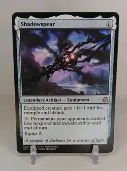 Custom Game Card-Shadowspear-LP Condition - Image 1