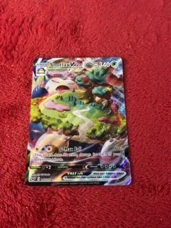 Snorlax VMAX 142/202 Swsh01: Sword & Shield Holo Pokemon Card Near Mint - Image 1