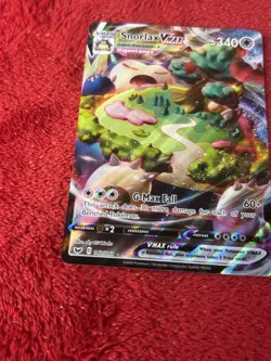 Snorlax VMAX 142/202 Swsh01: Sword & Shield Holo Pokemon Card Near Mint - Image 4