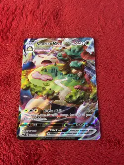 Snorlax VMAX 142/202 Swsh01: Sword & Shield Holo Pokemon Card Near Mint - Image 5